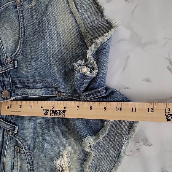Rag&Bone NWT Chesapeake Low Rise Mini Jean Shorts - Picture 6 of 11
